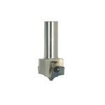 Multi-profile CNC router bit for shaping