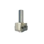 Multi-profile CNC router bit for shaping