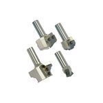 Set of CNC router bits for cabinets