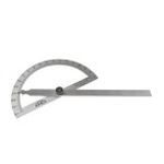 Protractor KINEX - stainless steel 0-180°, 120x200 mm